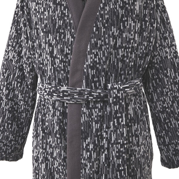 Melli Bath Robe, grey, BOSS Home