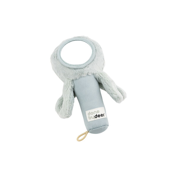 Jelly Sensory Rattle Mirror, blue Jelly Sensory Rattle Mirror, blue, Done by Deer