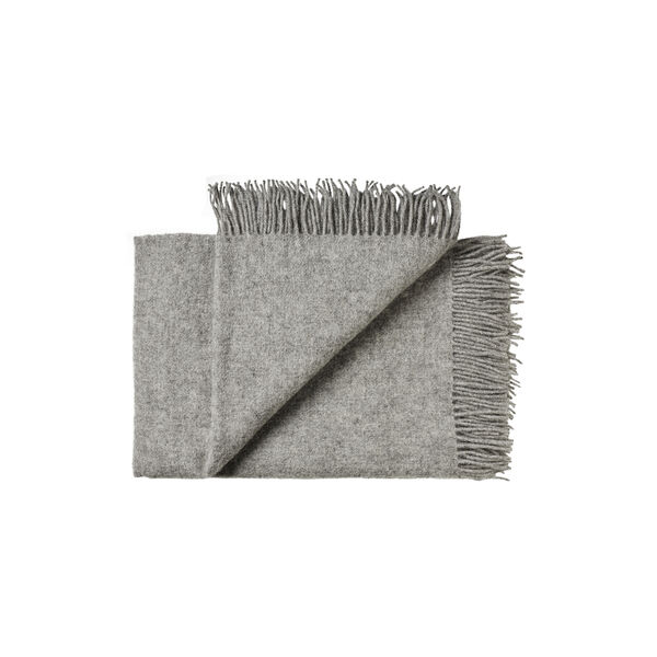 Sams&oslash; Throw, 00115 nordic grey, Silkeborg Uldspinderi