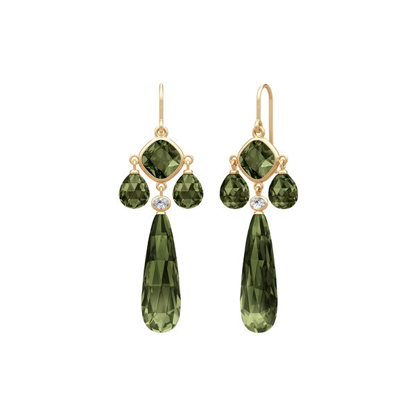 Ofelia Chandelier, olive green, Julie Sandlau