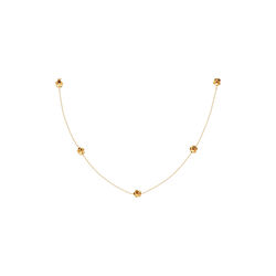 Forglemmigej Necklace, gold-plated, Flora Danica Jewellery