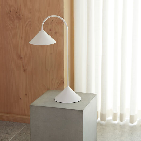 Grasp Portable, matt white Grasp Portable, matt white, FRANDSEN