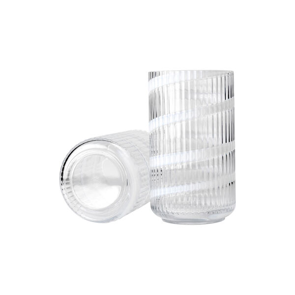 Lyngby Vase, swirl white, Lyngby Porcelæn