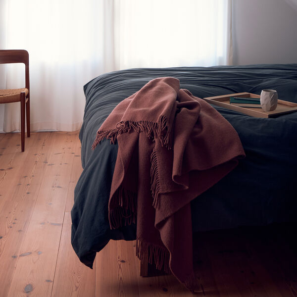 Season Throw, 03109 rosewood, Silkeborg Uldspinderi