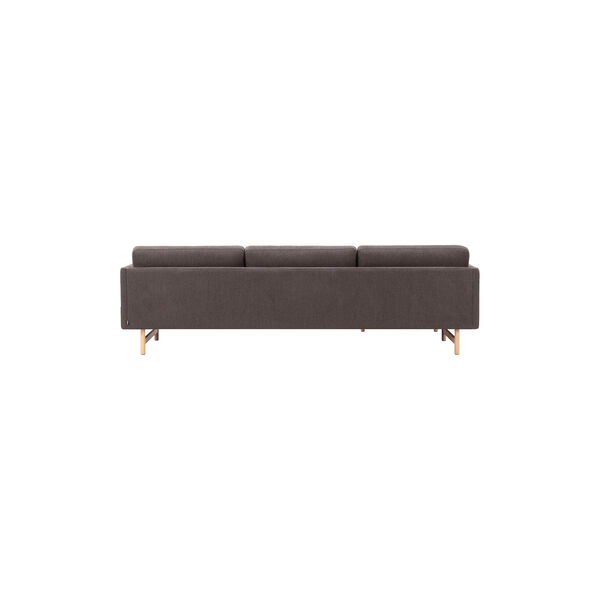 5625 Calmo 3-seater Chaise Sofa, Ecriture 0380/lacquered oak, Fredericia Furniture