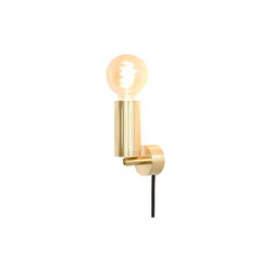 Luminar Canopy Wall Lamp, brass, Rama Lights