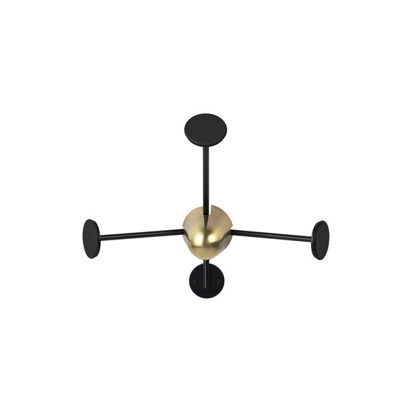 Mat&eacute;got Coat Rack, soft black semi matt, GUBI
