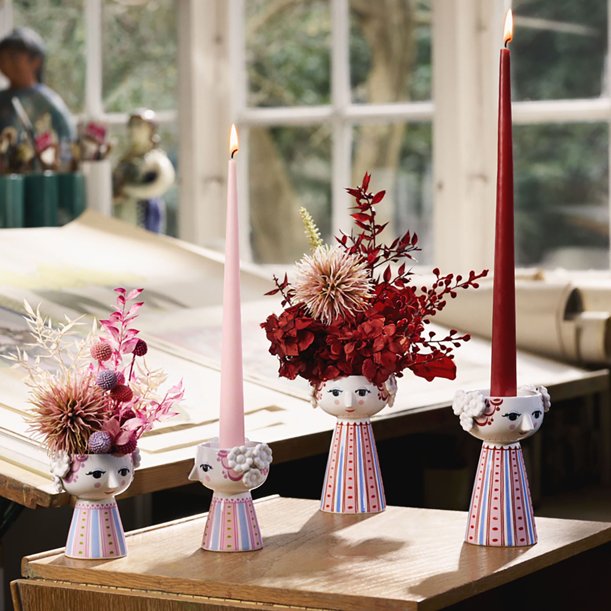 ビョルン・ヴィンブラッド（Bjørn Wiinblad）火鉢 BJORN WIINBLAD（ビヨン・ヴィンブラッド） フラワーポット 14cm