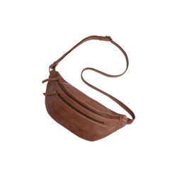 AiloMBG Bum Bag, Soft Vintage, cognac w/br. gold, Markberg