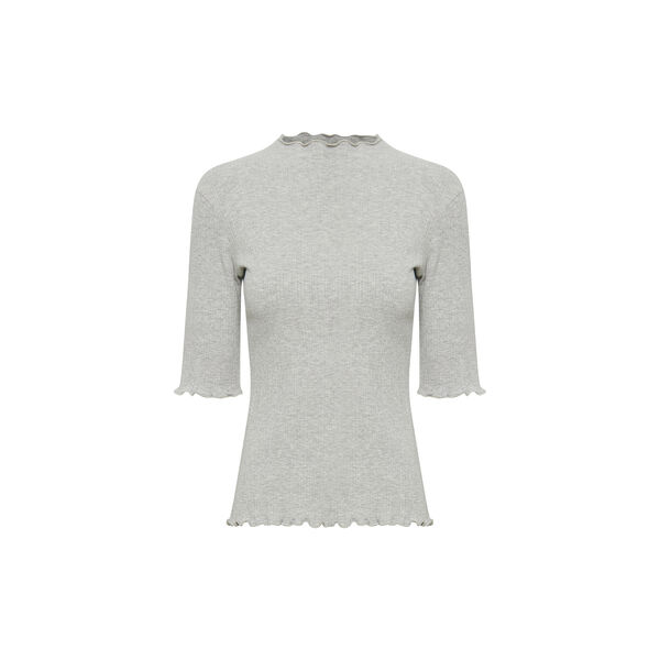 CandaceKB SS Tee, opal gray melange CandaceKB SS Tee, opal gray melange, Karen by Simonsen