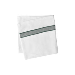 Napkin, green/white, Pillivuyt
