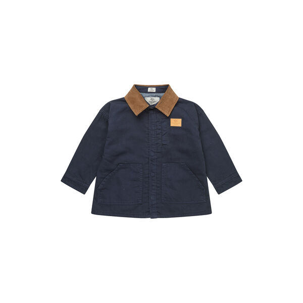 Twill Jacket w. Corduroy Collar, Copenhagen Colors Organics