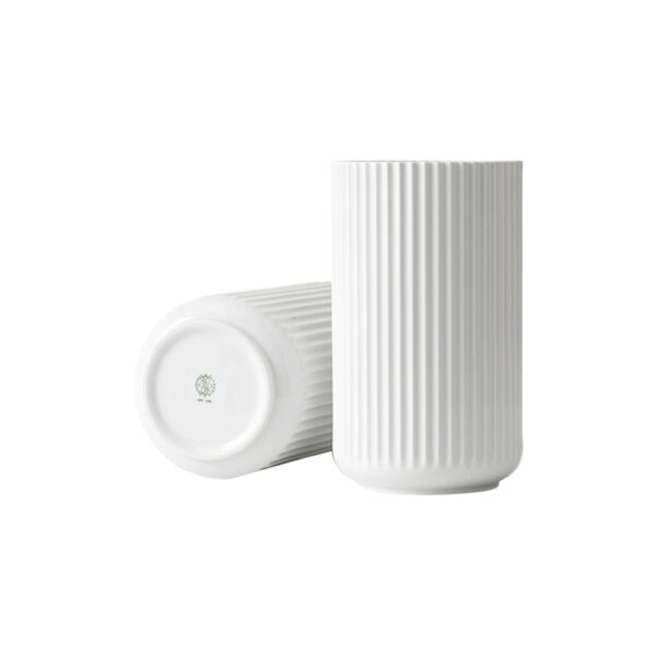 Lyngby Vase, white, Lyngby Porcel&aelig;n