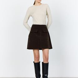 LR-NIOBA 2 Skirt, coffee, Leveté Room