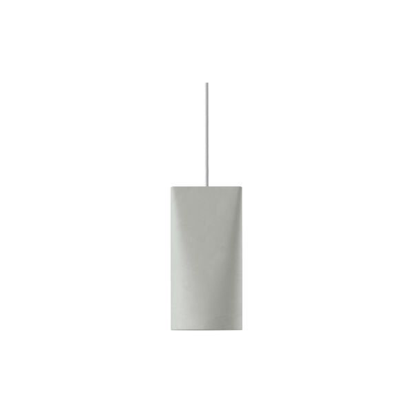 Ceramic Pendant, light grey, MOEBE