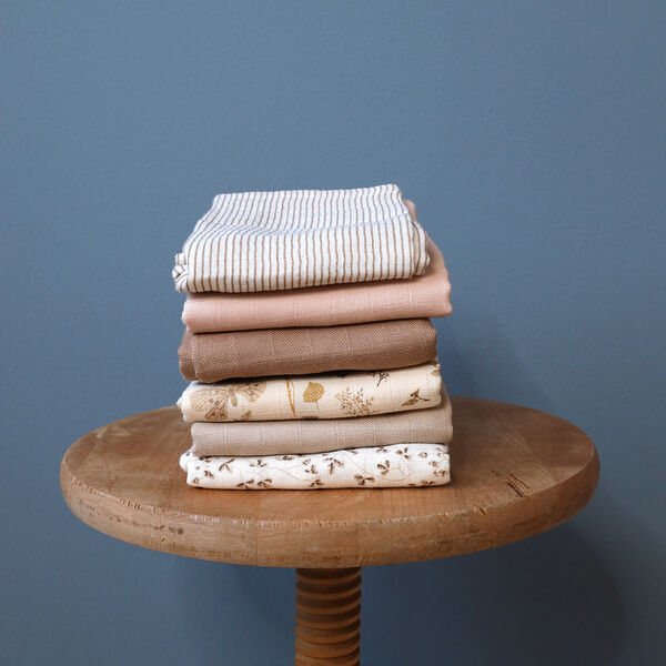 Muslin Cloth Printed 2-pack, lierre, Cam Cam Copenhagen