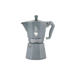 Moka Exclusive Full Induction Espresso Maker 6 cups, grey, Bialetti