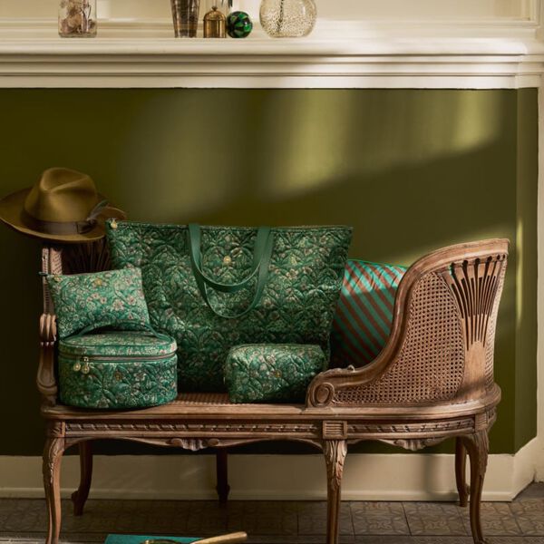Cleo Beauty Case, green, Pip Studio