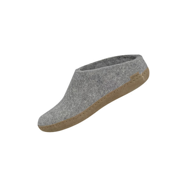 Felt Slippers, grey Felt Slippers, grey, Glerups