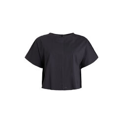 Tee Short Raw Edges Caen, almost black, Rethinkit