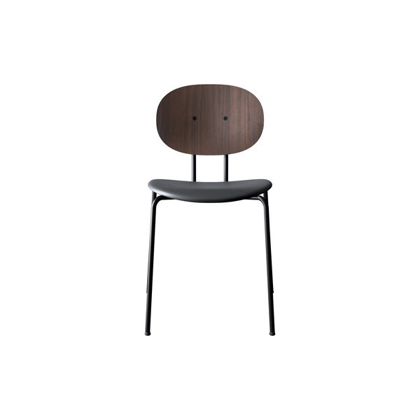 PIET HEIN Chair, oiled walnut/Solid Black 509, Sibast Furniture