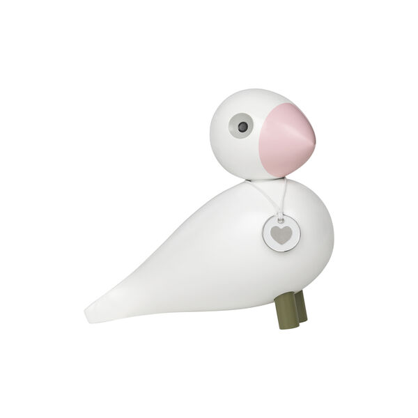 Songbird Love, white/rose, Kay Bojesen Denmark