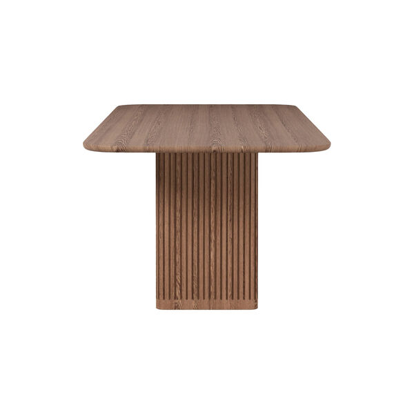 Jolka Dining Table, dark wood, Westwing Collection