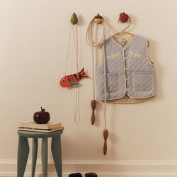 Pear Hand-carved Hook | Mistletoe, Ferm Living