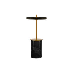 Asteria Move Mini Portable Lamp, black marble, UMAGE