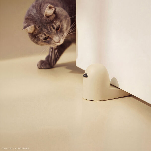 BOB Door stopper | Light yellow, RIG-TIG