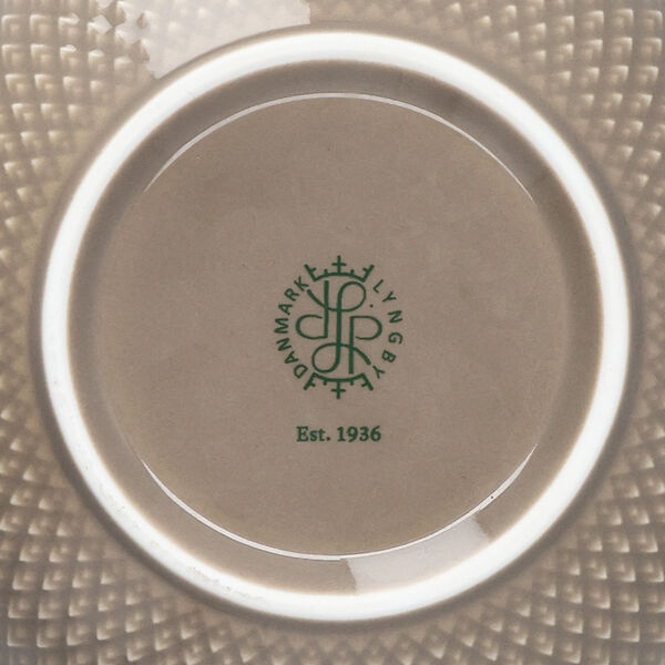 Rhombe Earth Bowl, clay, Lyngby Porcel&aelig;n