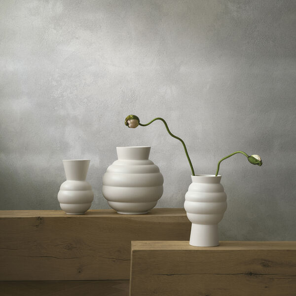 Tortus Archie vase No 2, white Tortus Archie vase No 2, white, Knabstrup Keramik