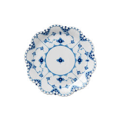 Blue Fluted Full Lace Dish, Royal Copenhagen