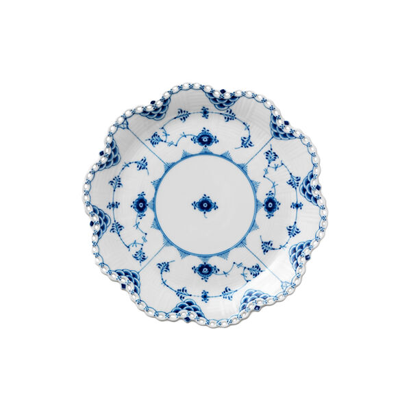 Blue Fluted Full Lace Dish, Royal Copenhagen