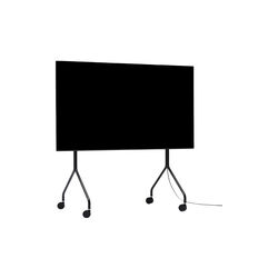 Moon Rollin', charcoal, Pedestal