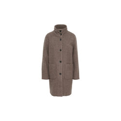 FerddySZ Wool Coat, falcon, Saint Tropez