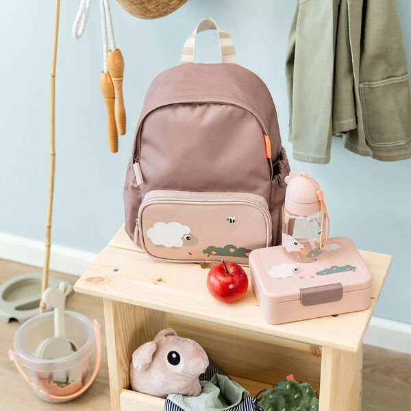 Tiny Farm Lunch Box with Divider, powder Tiny Farm Lunch Box with Divider, powder, Done by Deer