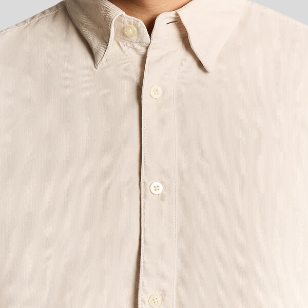 Micro Corduroy Shirt, putty Micro Corduroy Shirt, putty, Lyle & Scott