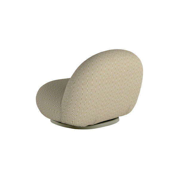 Pacha Outdoor Lounge Chair, Chevron 034, GUBI