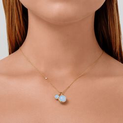 Little Prime Pendant, milky aqua, Julie Sandlau
