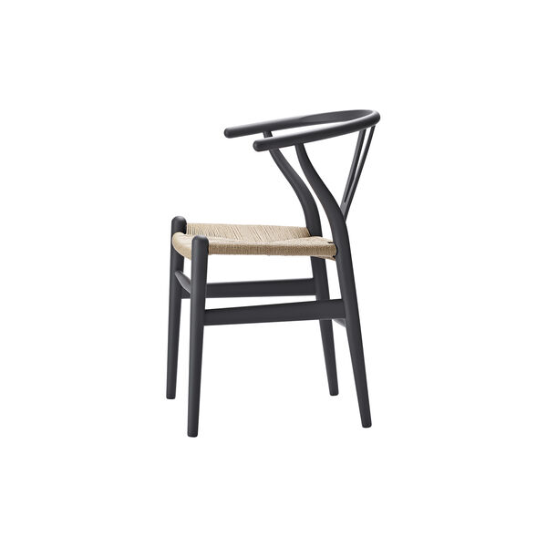 CH24 Wish Bone Chair, soft gray, Carl Hansen & S&oslash;n