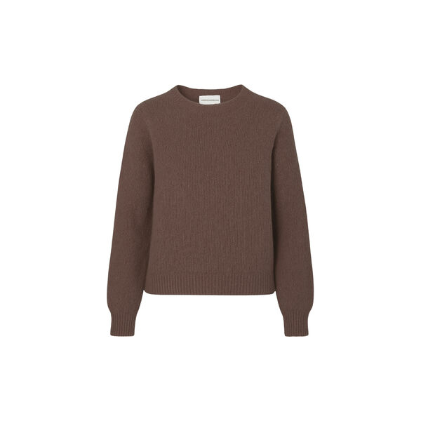 Liana Round-Neck Pullover | Cocoa, Americandreams