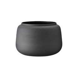 Classic Vase Wide Large, black, Ditte Fischer Copenhagen