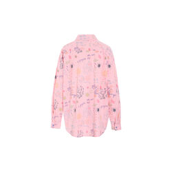 Zoe Shirt, pink sea creatures art print, HUNK&Oslash;N