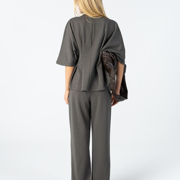Jersey pants - Sille fit, moss green, Coster Copenhagen