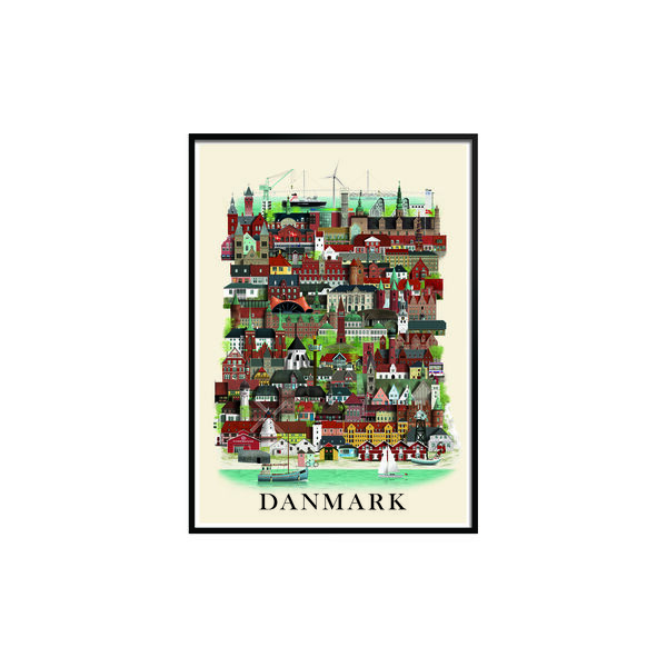 Danmark Poster Danmark Poster, Martin Schwartz