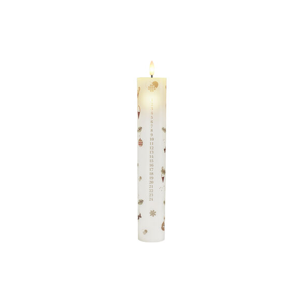 Mie LED Calendar candle, Sirius Home
