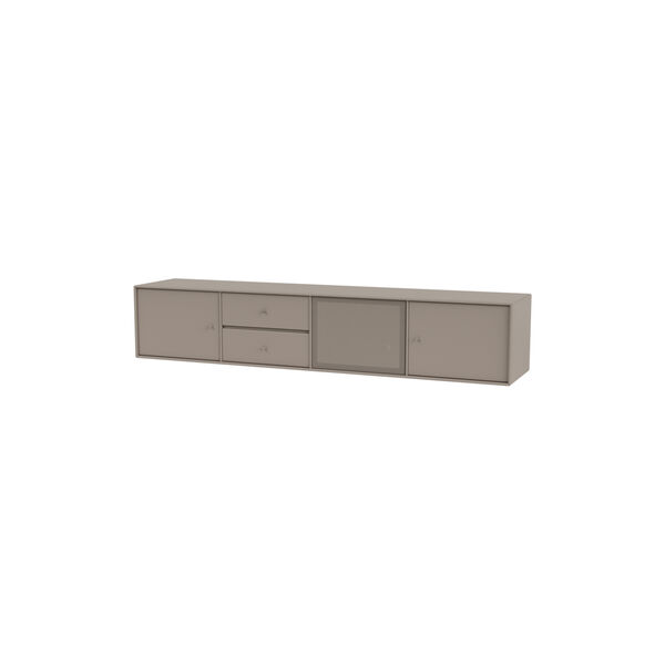 OCTAVE VIII TV Bench, 141 truffle, Montana Furniture