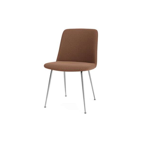 Rely HW8 Dining Chair, camel/chrome, &Tradition