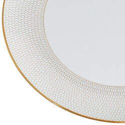 Gio Gold Plate &Oslash; 28 cm, gold/white, Wedgwood